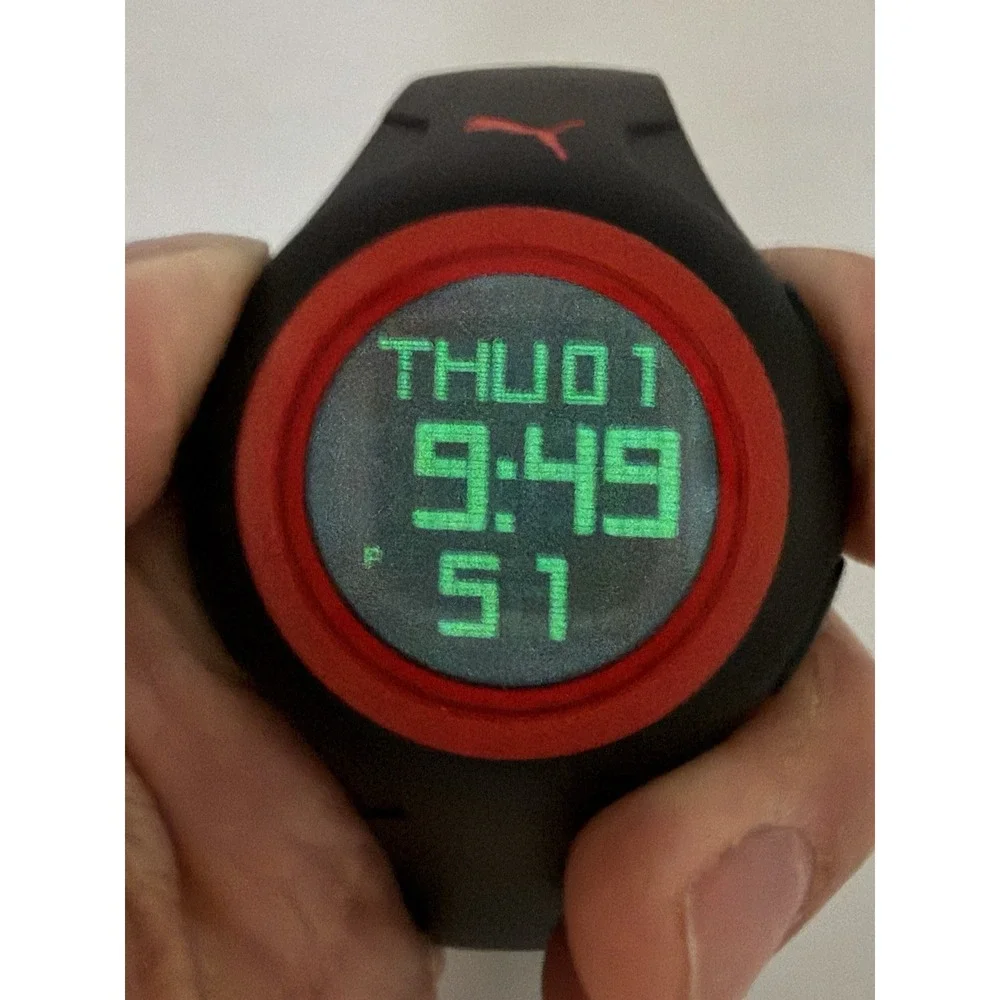 Puma New Battery Digital Mens Watch 45MM 8